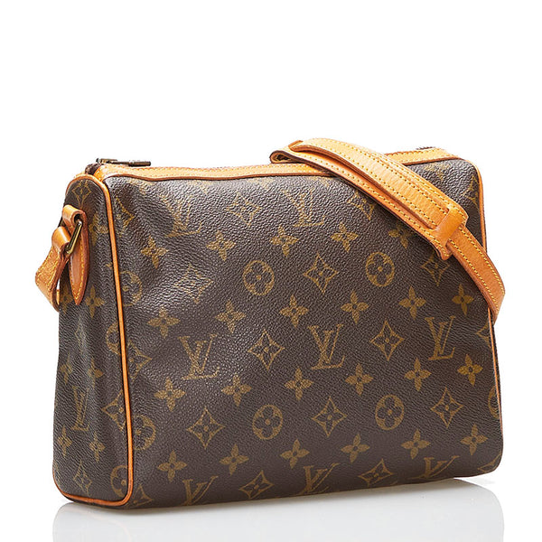 ルイ ヴィトン モノグラム チュールリー 斜め掛け ショルダーバッグ M51350 ブラウン PVC レザー レディース LOUIS VUITTON 【中古】