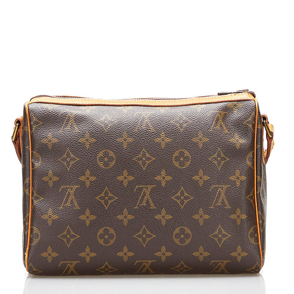 ルイ ヴィトン モノグラム チュールリー 斜め掛け ショルダーバッグ M51350 ブラウン PVC レザー レディース LOUIS VUITTON 【中古】