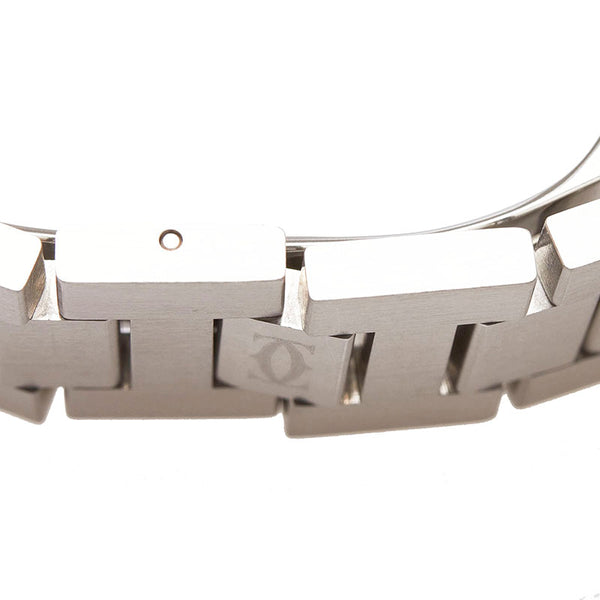 カルティエ パシャC デイト ボーイズ 腕時計 W31023M7 自動巻き シルバー文字盤 ステンレススチール メンズ CARTIER 【中古】