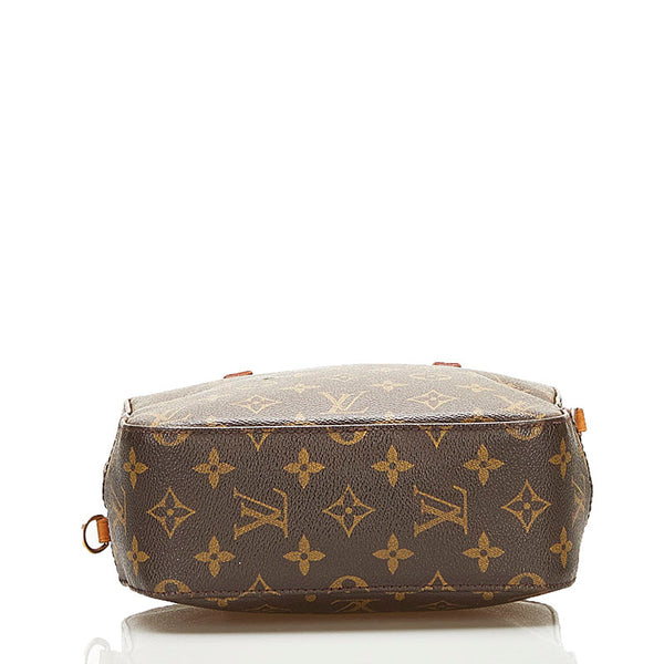 ルイ ヴィトン モノグラム スポンティーニ ハンドバッグ ショルダーバッグ 2WAY M47500 ブラウン PVC レザー レディース LOUIS VUITTON 【中古】