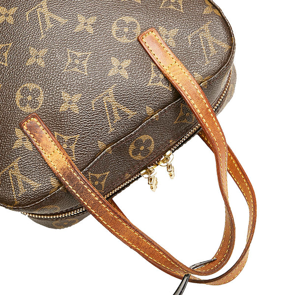 ルイ ヴィトン モノグラム スポンティーニ ハンドバッグ ショルダーバッグ 2WAY M47500 ブラウン PVC レザー レディース LOUIS VUITTON 【中古】