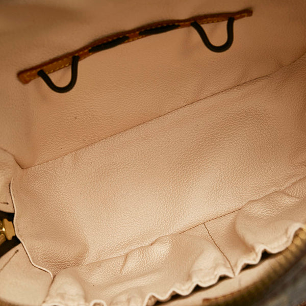 ルイ ヴィトン モノグラム スポンティーニ ハンドバッグ ショルダーバッグ 2WAY M47500 ブラウン PVC レザー レディース LOUIS VUITTON 【中古】