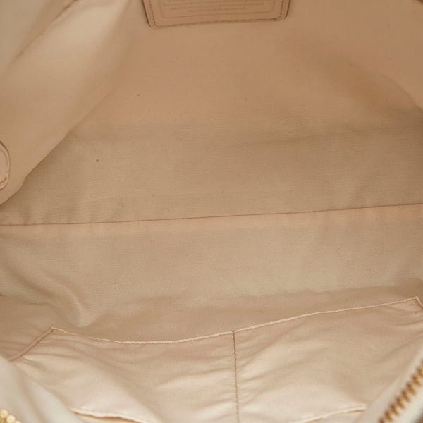 コーチ ハンドバッグ ショルダーバッグ 2WAY ホワイト レザー レディース COACH 【中古】