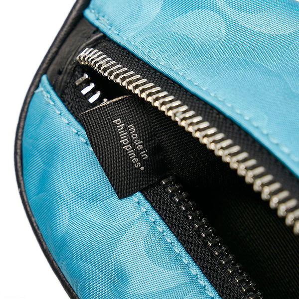 コーチ ボディバッグ ウエストバッグ C2047 ピンク ブルー レザー ナイロン レディース COACH 【中古】