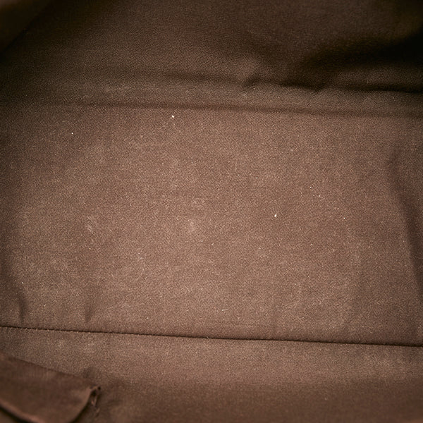 グッチ GGスプリーム トートバッグ ショルダーバッグ 114595 ベージュ アイボリー PVC レザー レディース GUCCI 【中古】