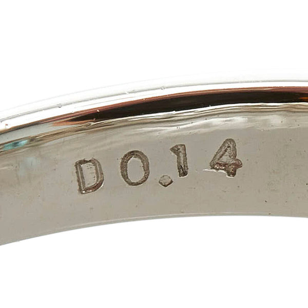 Pt900 プラチナ パライバトルマリン0.31ct ダイヤ0.14ct リング 指輪 レディース 13.5号 【中古】