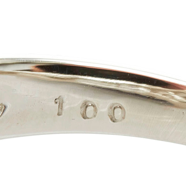 Pt900 プラチナ ダイヤ1.00ct リング 指輪 レディース 9号 【中古】
