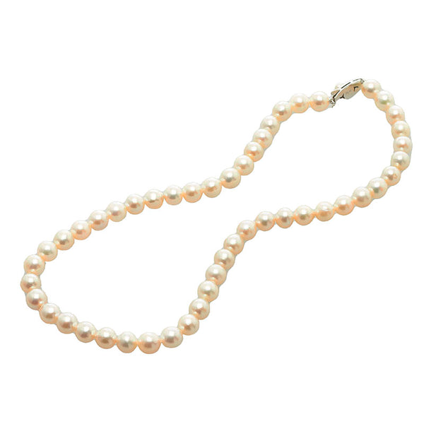 タサキ メタル アコヤパール7.5～8mm ネックレス レディース TASAKI 【中古】