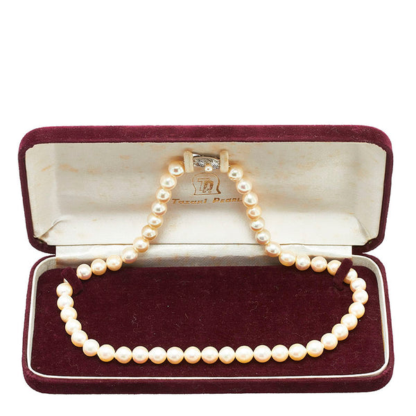 タサキ メタル アコヤパール7.5～8mm ネックレス レディース TASAKI 【中古】