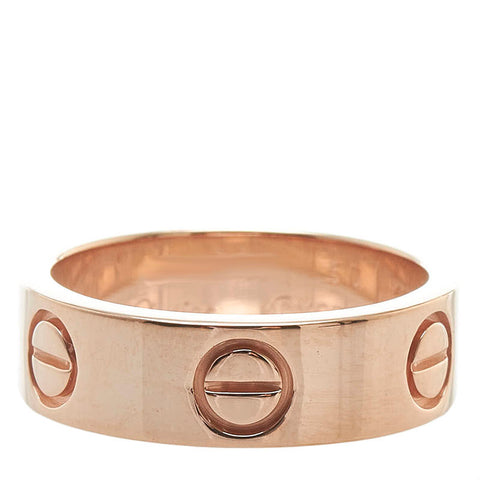 カルティエ ラブリング リング 指輪 K18PG ピンクゴールド レディース CARTIER 【中古】