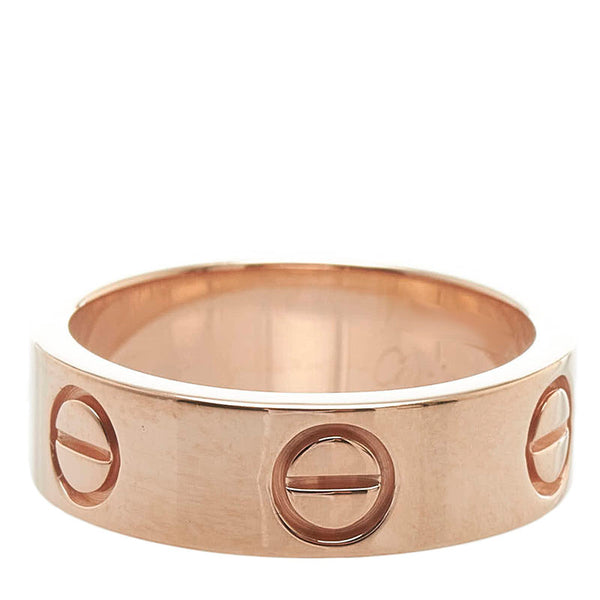 カルティエ ラブリング リング 指輪 K18PG ピンクゴールド レディース CARTIER 【中古】