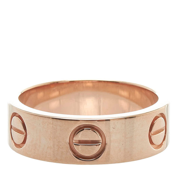 カルティエ ラブリング リング 指輪 K18PG ピンクゴールド レディース CARTIER 【中古】