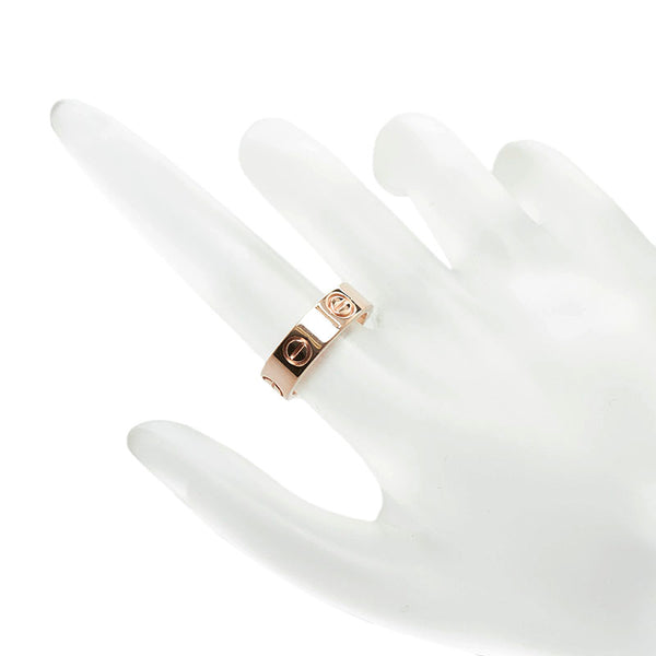 カルティエ ラブリング リング 指輪 K18PG ピンクゴールド レディース CARTIER 【中古】