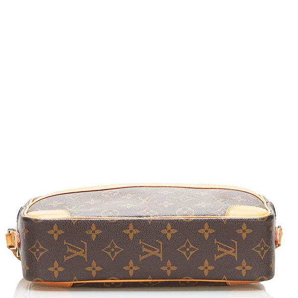 ルイ ヴィトン モノグラム トロカデロ27 斜め掛け ショルダーバッグ M51274 ブラウン PVC レザー レディース LOUIS VUITTON 【中古】