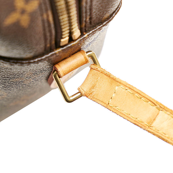 ルイ ヴィトン モノグラム トロカデロ27 斜め掛け ショルダーバッグ M51274 ブラウン PVC レザー レディース LOUIS VUITTON 【中古】