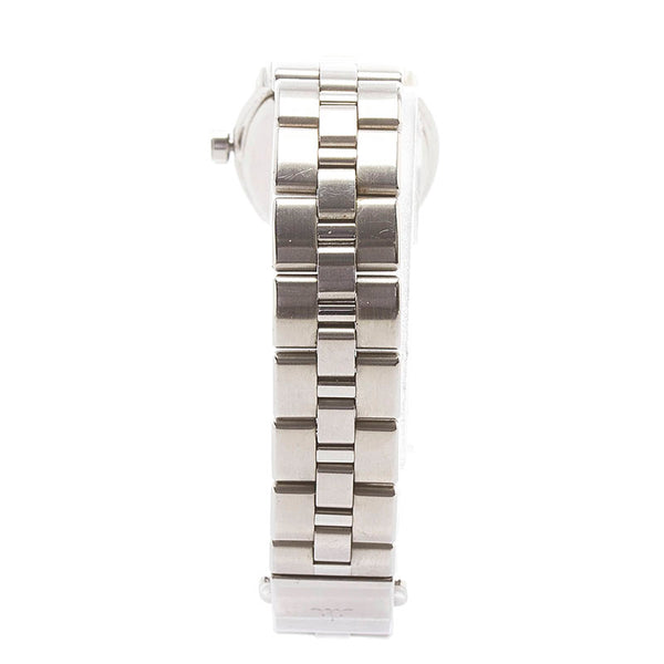 セイコー クレドール アクア 腕時計 5A70-0AE0 クオーツ ホワイト文字盤 ステンレススチール レディース SEIKO 【中古】