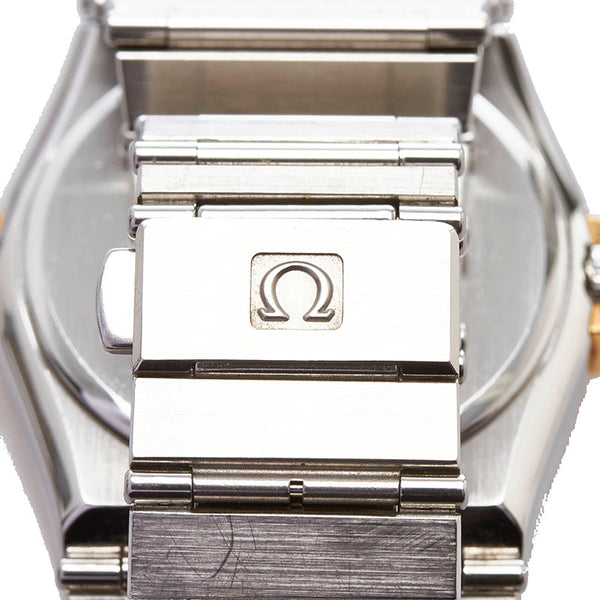 オメガ コンステレーション 腕時計 クオーツ ゴールド文字盤 ステンレススチール メンズ OMEGA 【中古】