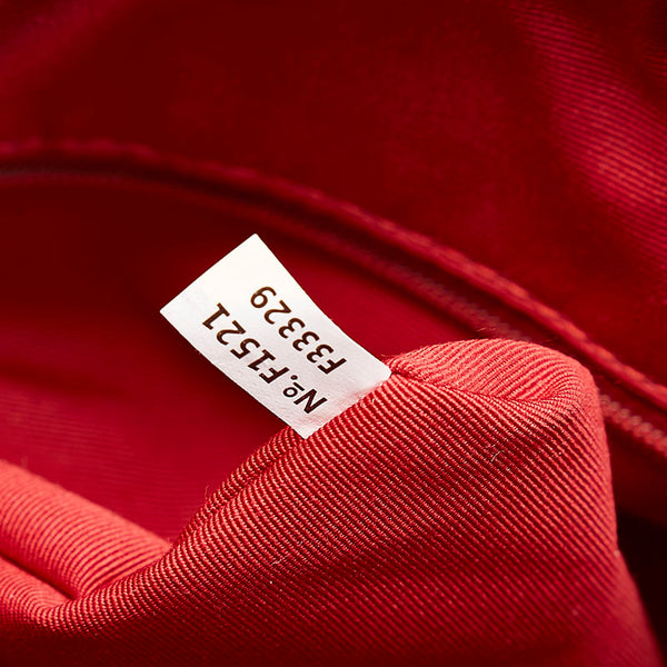 コーチ ハンドバッグ ショルダーバッグ 2WAY F33329 レッド レザー レディース COACH 【中古】