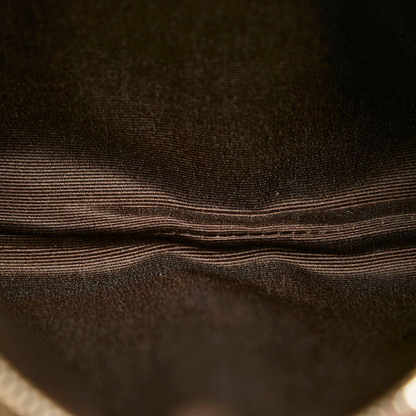 コーチ シグネチャー ボディバッグ ウエストバッグ ベージュ ホワイト キャンバス レザー レディース COACH 【中古】