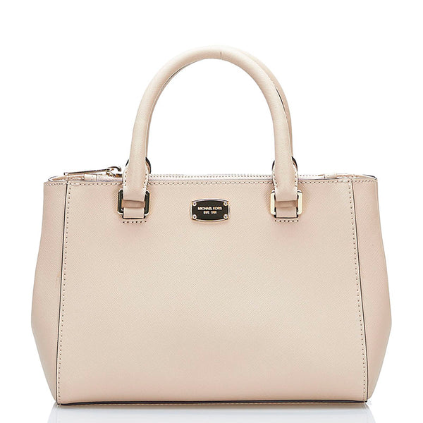 マイケルコース ハンドバッグ ベージュ レザー レディース Michael Kors 【中古】