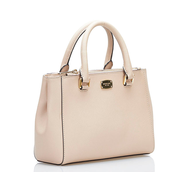 マイケルコース ハンドバッグ ベージュ レザー レディース Michael Kors 【中古】