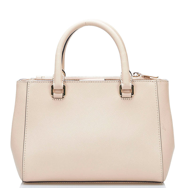 マイケルコース ハンドバッグ ベージュ レザー レディース Michael Kors 【中古】