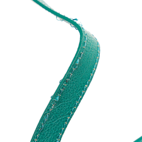 サマンサタバサ ハンドバッグ ショルダーバッグ 2WAY グリーン レザー レディース Samantha Thavasa 【中古】