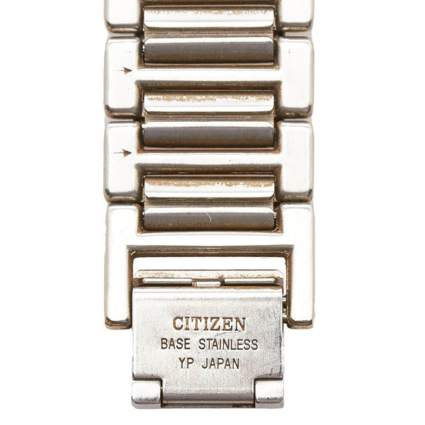 サンローラン 腕時計 4620-E60957Y クオーツ ホワイト文字盤 ステンレススチール レディース SAINT LAURENT 【中古】