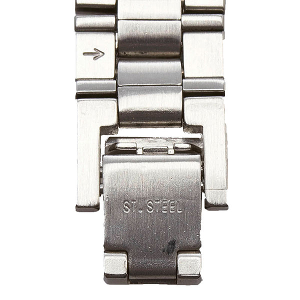 サンローラン 腕時計 4630-E63468Y クオーツ ブルー文字盤 ステンレススチール レディース SAINT LAURENT 【中古】