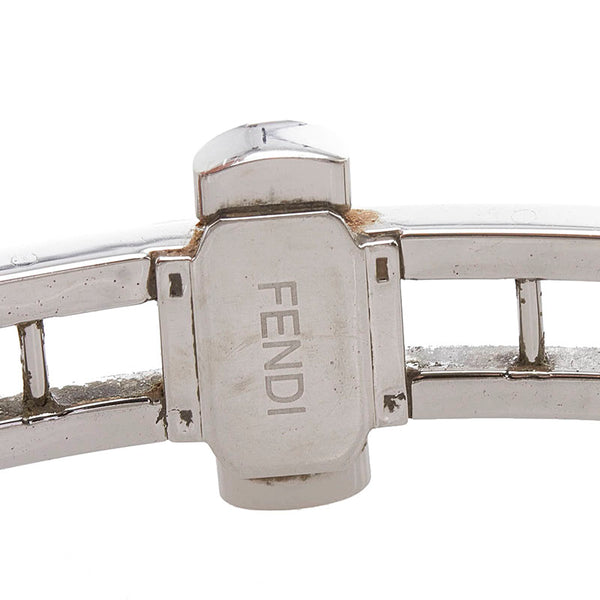 フェンディ コンビ 腕時計 210L クオーツ ホワイト文字盤 ステンレススチール レディース FENDI 【中古】