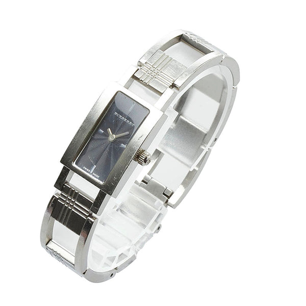 バーバリー 腕時計 BU4207 クオーツ ブラック文字盤 ステンレススチール レディース BURBERRY 【中古】