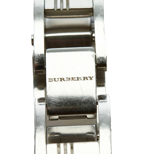 バーバリー 腕時計 BU4207 クオーツ ブラック文字盤 ステンレススチール レディース BURBERRY 【中古】