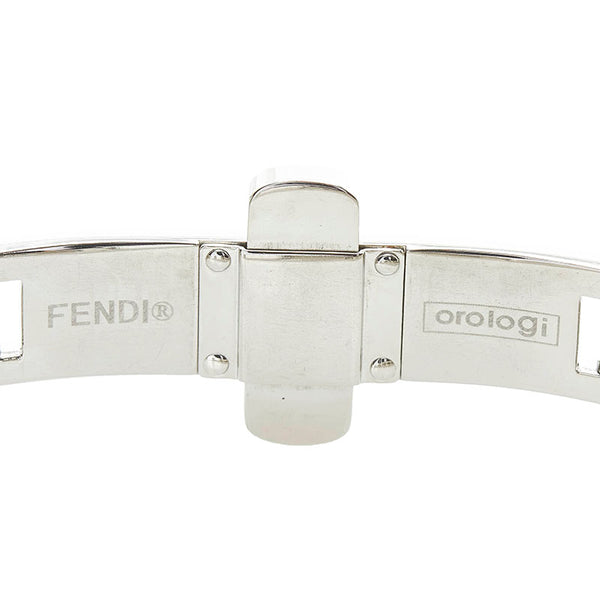 フェンディ ステラ 腕時計 3150L クオーツ ブラック文字盤 ステンレススチール レディース FENDI 【中古】