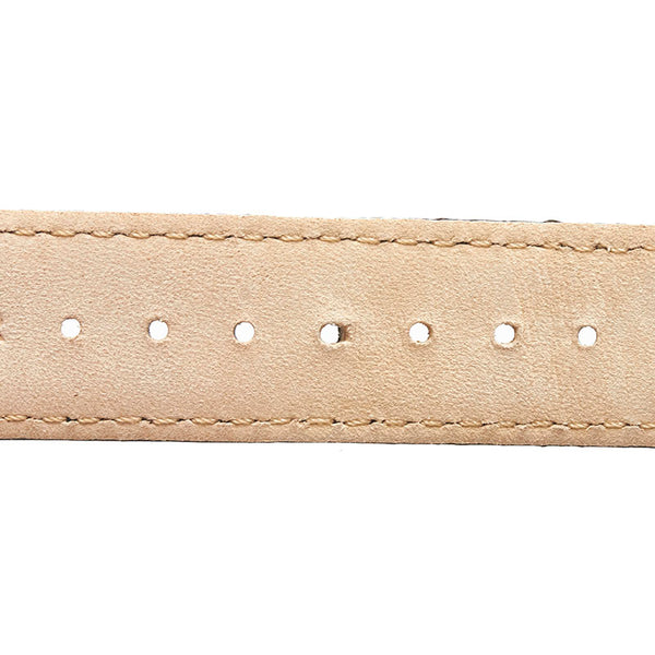 フェンディ FFロゴ 腕時計 024-4000L クオーツ シルバー文字盤 ステンレススチール レザー レディース FENDI 【中古】