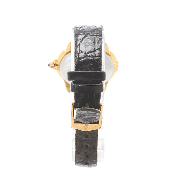 サンローラン 腕時計 クオーツ ホワイト文字盤 ステンレススチール レディース SAINT LAURENT 【中古】