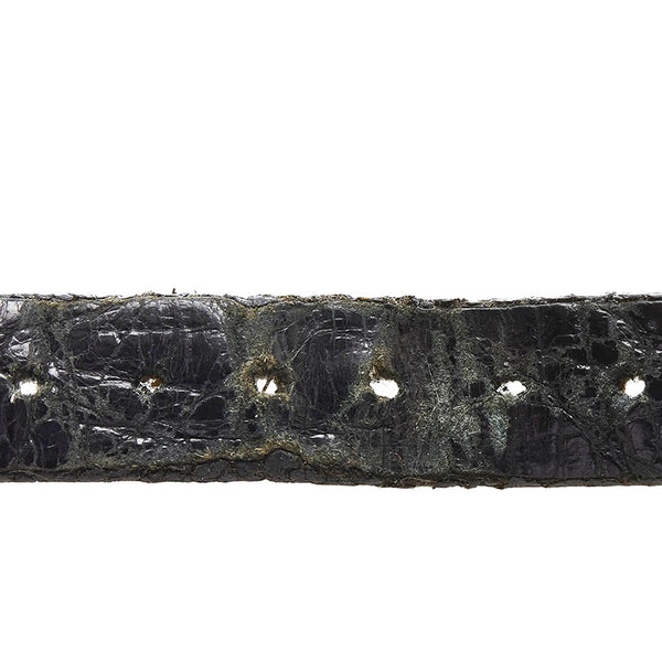 サンローラン 腕時計 クオーツ ホワイト文字盤 ステンレススチール レディース SAINT LAURENT 【中古】