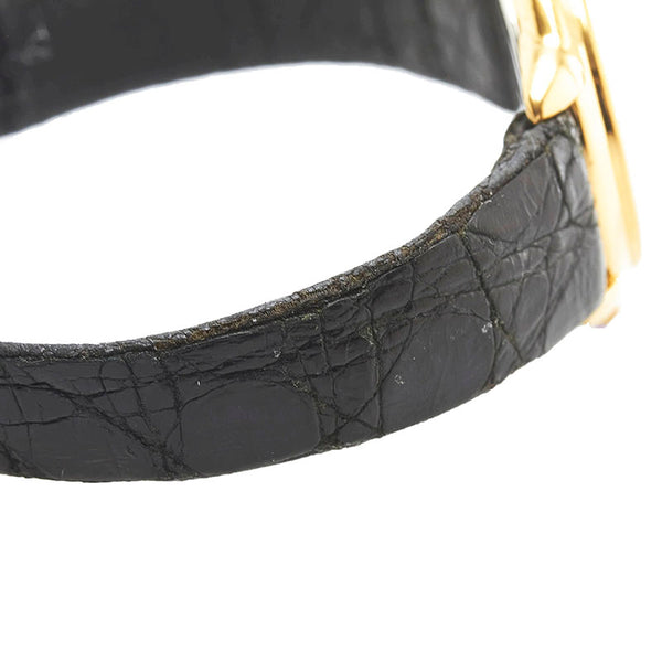 サンローラン 腕時計 クオーツ ホワイト文字盤 ステンレススチール レディース SAINT LAURENT 【中古】