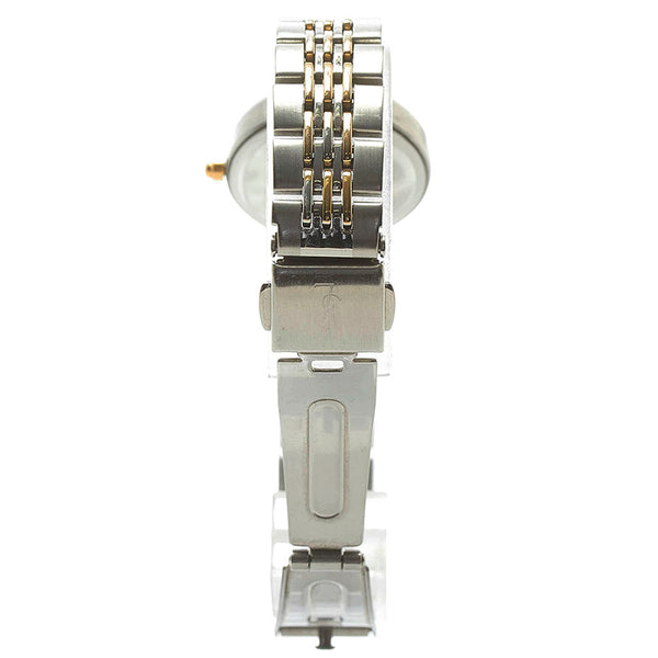 サンローラン 腕時計 5421-H10058Y クオーツ ネイビー文字盤 ステンレススチール レディース SAINT LAURENT 【中古】