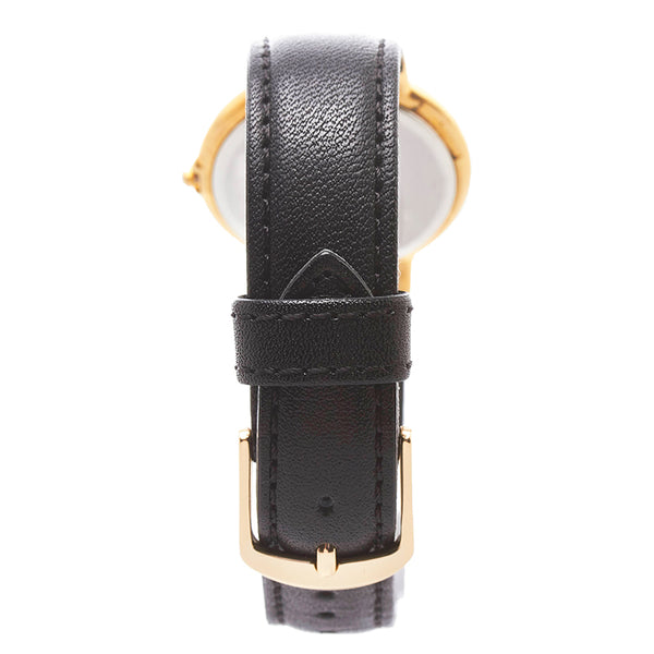 サンローラン ベルト（社外品） 腕時計 4620-E62267Y クオーツ アイボリー文字盤 ステンレススチール レザー メンズ SAINT LAURENT 【中古】