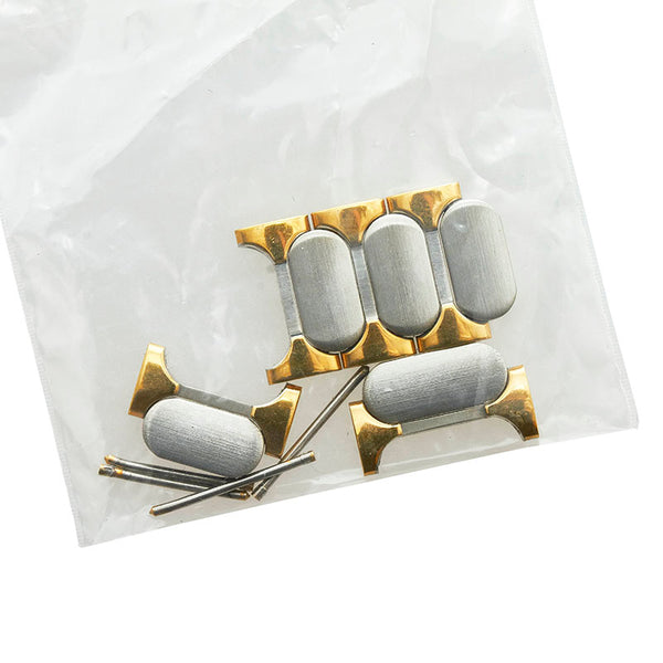 サンローラン 腕時計 クオーツ ホワイト文字盤 ステンレススチール レディース SAINT LAURENT 【中古】