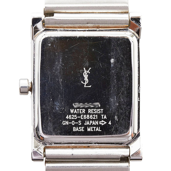 サンローラン 腕時計 4625-E68621 クオーツ ステンレススチール レディース SAINT LAURENT 【中古】