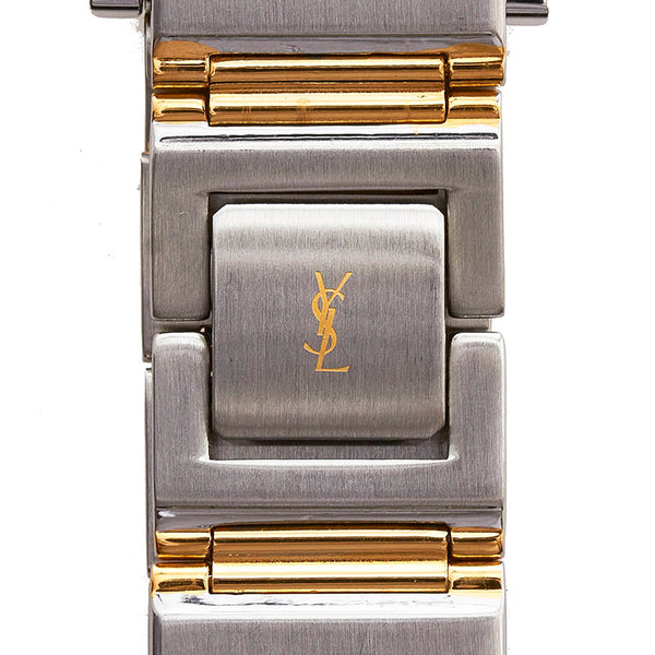 サンローラン 腕時計 4625-E68621 クオーツ ステンレススチール レディース SAINT LAURENT 【中古】