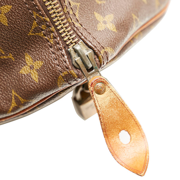 ルイ ヴィトン モノグラム キーポル55 ボストンバッグ トラベルバッグ M41424 ブラウン PVC レザー レディース LOUIS VUITTON 【中古】