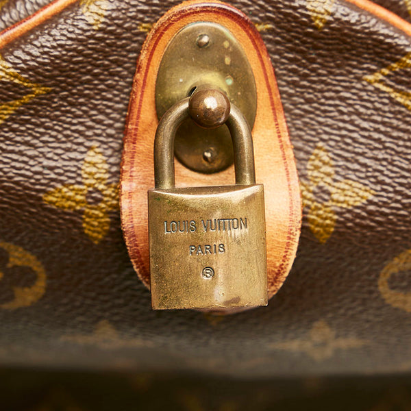 ルイ ヴィトン モノグラム キーポル55 ボストンバッグ トラベルバッグ M41424 ブラウン PVC レザー レディース LOUIS VUITTON 【中古】