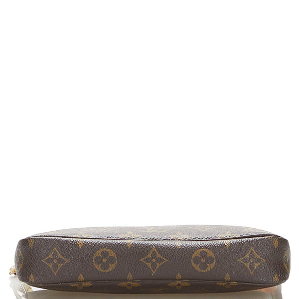ルイ ヴィトン モノグラム アクセソワール ポーチ ポシェット M51980 ブラウン PVC レザー レディース LOUIS VUITTON 【中古】