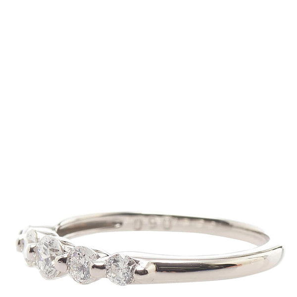 Pt900 プラチナ ダイヤ0.50ct リング 指輪 レディース 10号 【中古】