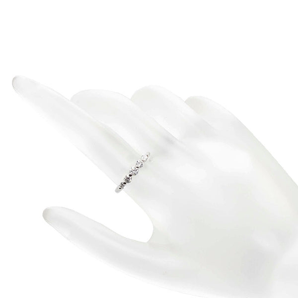 Pt900 プラチナ ダイヤ0.50ct リング 指輪 レディース 10号 【中古】