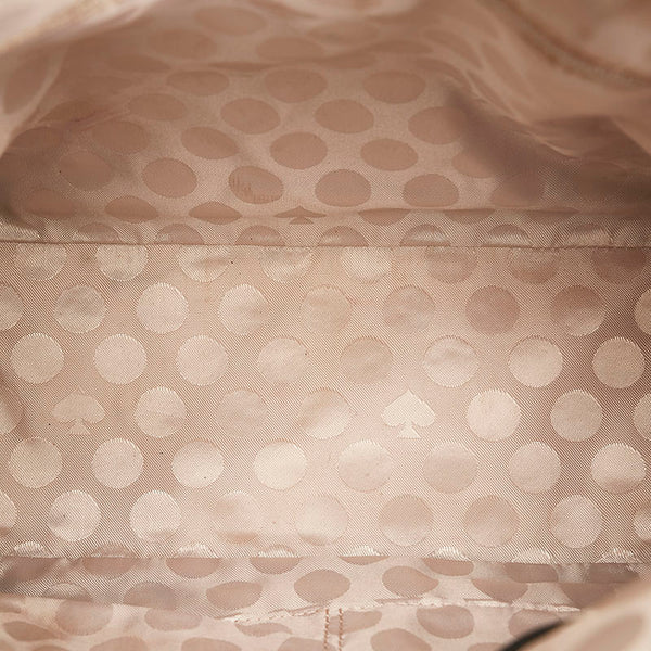 ケイトスペード ハンドバッグ ショルダーバッグ 2WAY PXRU4471 ホワイト ブラック レザー レディース Kate Spade 【中古】