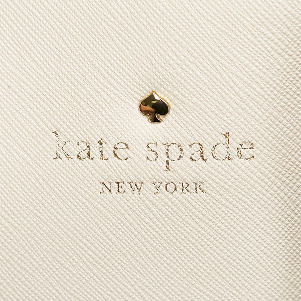 ケイトスペード ハンドバッグ ショルダーバッグ 2WAY PXRU4471 ホワイト ブラック レザー レディース Kate Spade 【中古】
