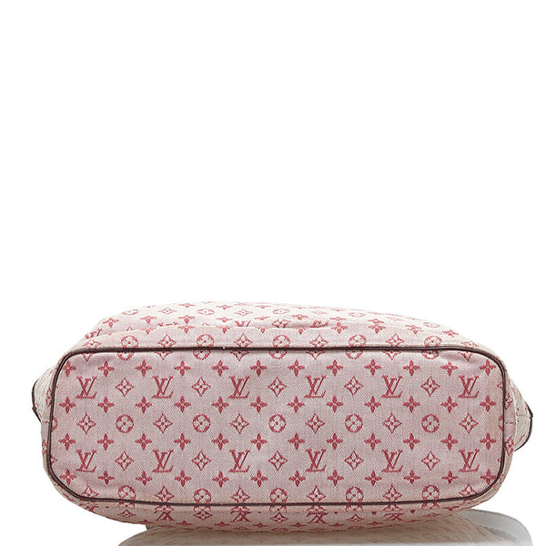 ルイ ヴィトン モノグラム ミニ ルシーユGM トートバッグ M92677 スリーズ レッド キャンバス レザー レディース LOUIS VUITTON 【中古】